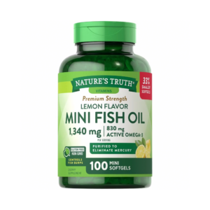 natures truth mini fish oil 1340mg front