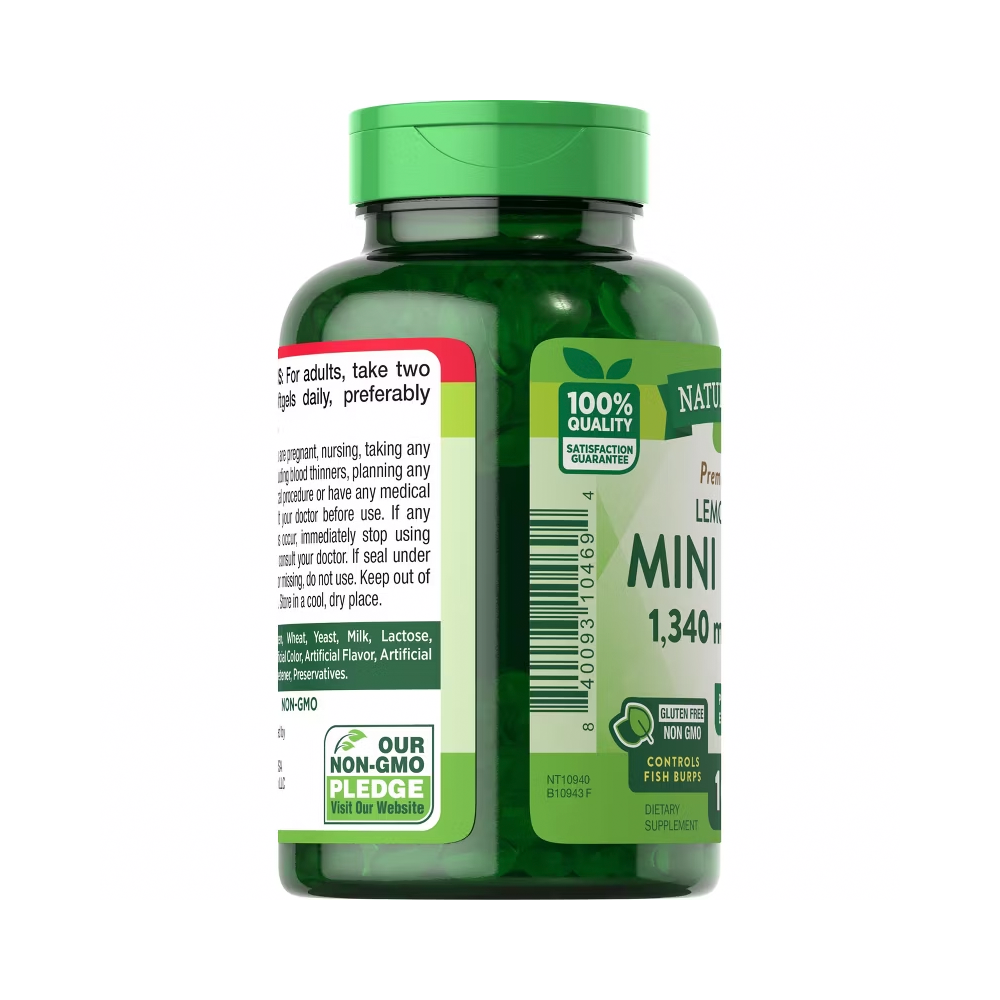 natures truth mini fish oil 1340mg side 2