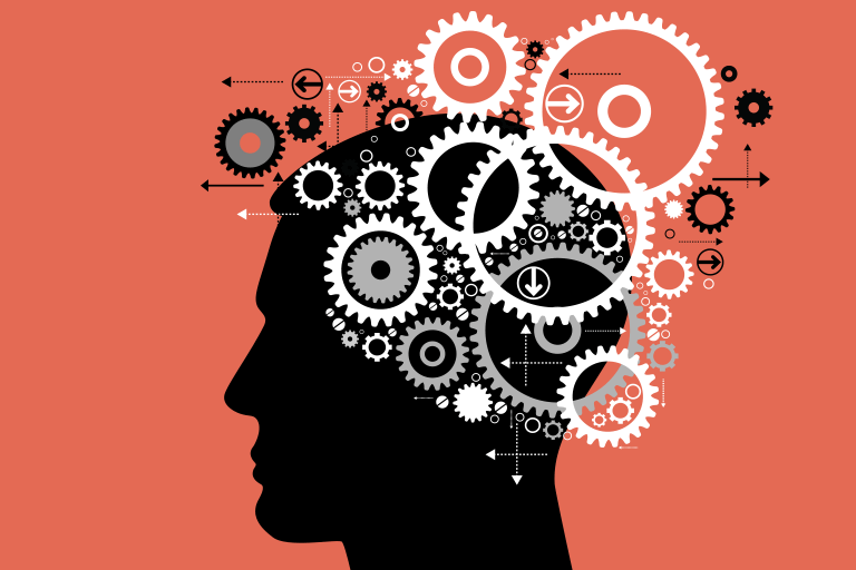 Brain with gears